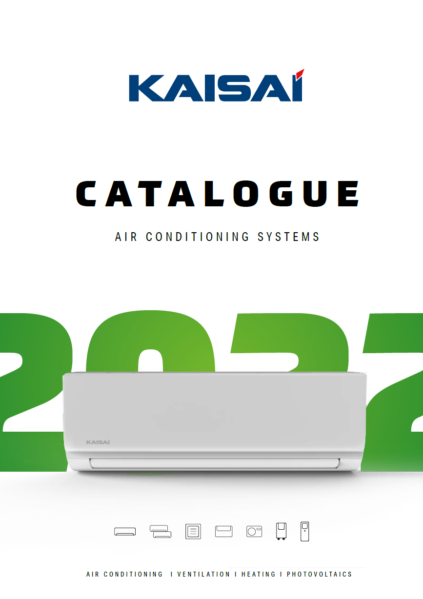 Kaisai produktový katalóg klimatizácie 2022