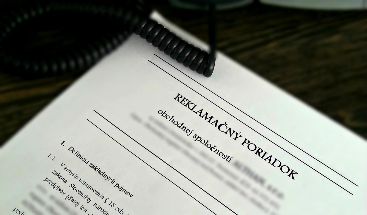 Reklamačný poriadok Klimamarket s.r.o.