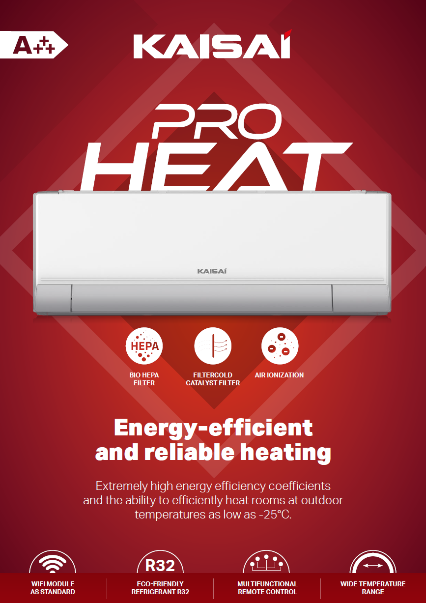 KAISAI PRO HEAT leták