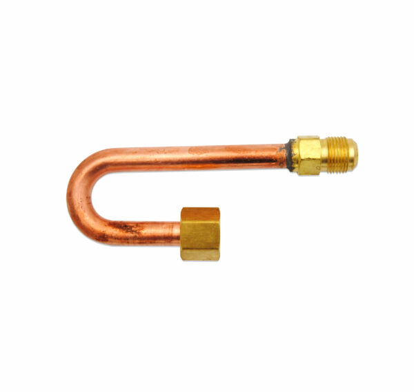 Medené pripojenie 3/8 * 1 mm - 180° Tecnogas