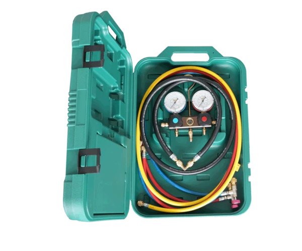 Set - Manometrický mostík dvojcestný 4689354 BM2-3-DS-R32-SPECIAL R32/R410A Refco