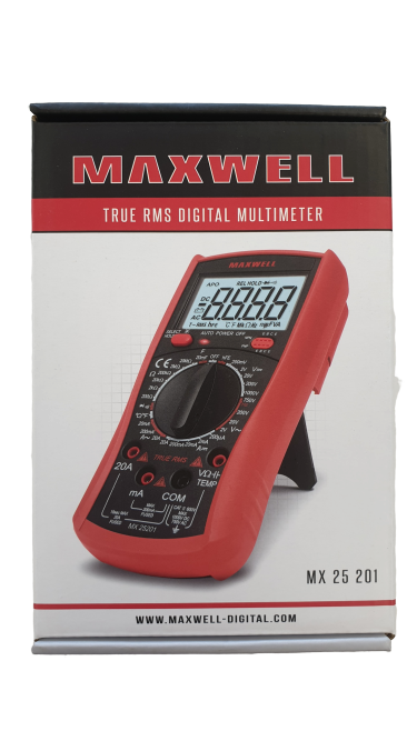 Digitálny multimeter 25201 Maxwell