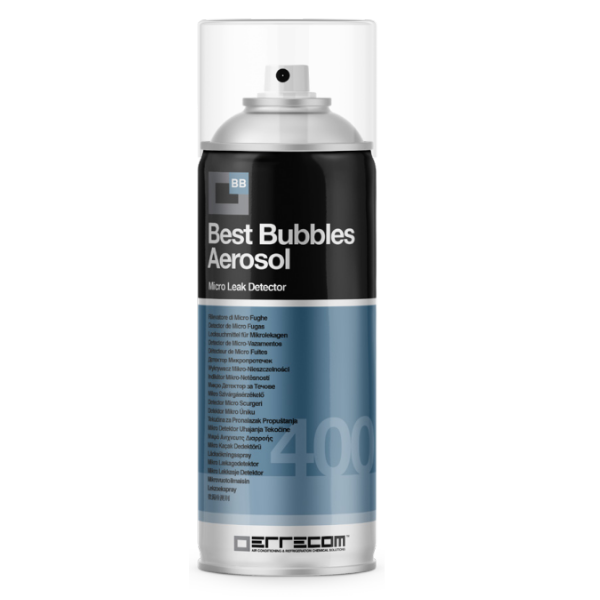 Sprej na detekciu úniku chladiva BEST BUBBLES 400ml Errecom