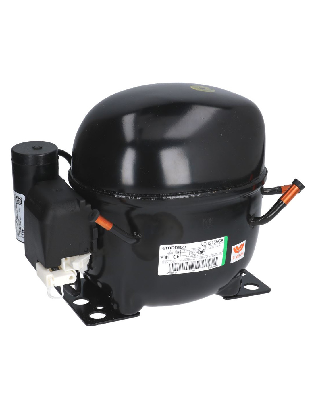 Kompresor Embraco NEU2155GK, LBP - R404A, R507, 220 - 240 V, 50 Hz