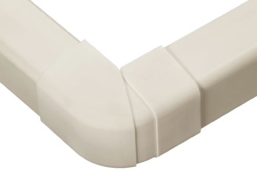 Nastaviteľný vonkajší roh biely 80x60 mm Artiplastic (6ks/bal)