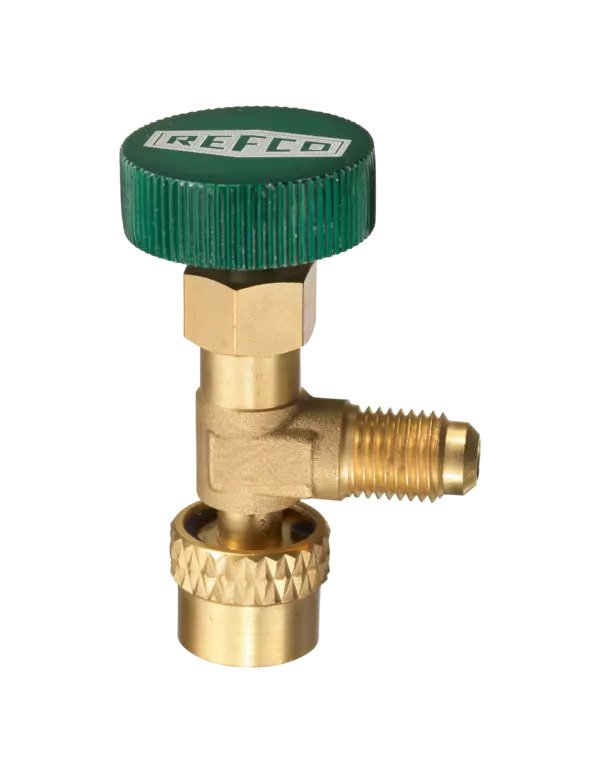 Servisný ventil  A-33410 1/4" SAE x 5/16" 4681645 Refco