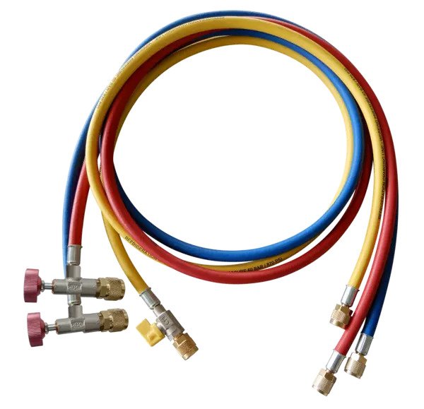 Hadica CCL-60-A-38410 1/4" X 5/16" 3ks s napúšťacím ventilom Refco