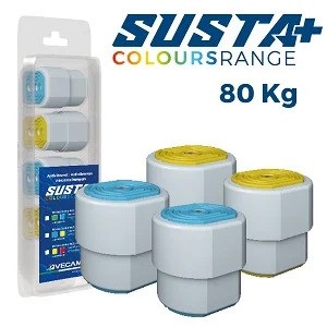 Anti-vibration silent block SUSTA+ for outdoor unit up to 80 KG with Vecamco housing