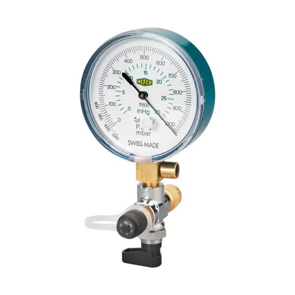 Vákuometer s guľovým ventilom RL-Vac Refco