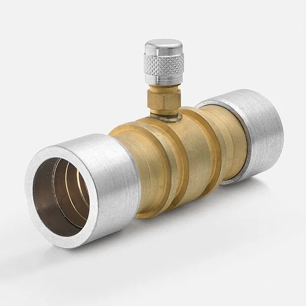 Spojka so servisným ventilom V-L LOKring 6 NK Ms SV 50 Vulkan Lokring (KLIM)