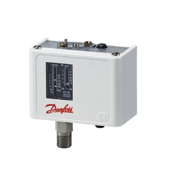 Presostat vysokotlaký KP5 - 060-117366, 8-32bar manuálny reset Danfoss