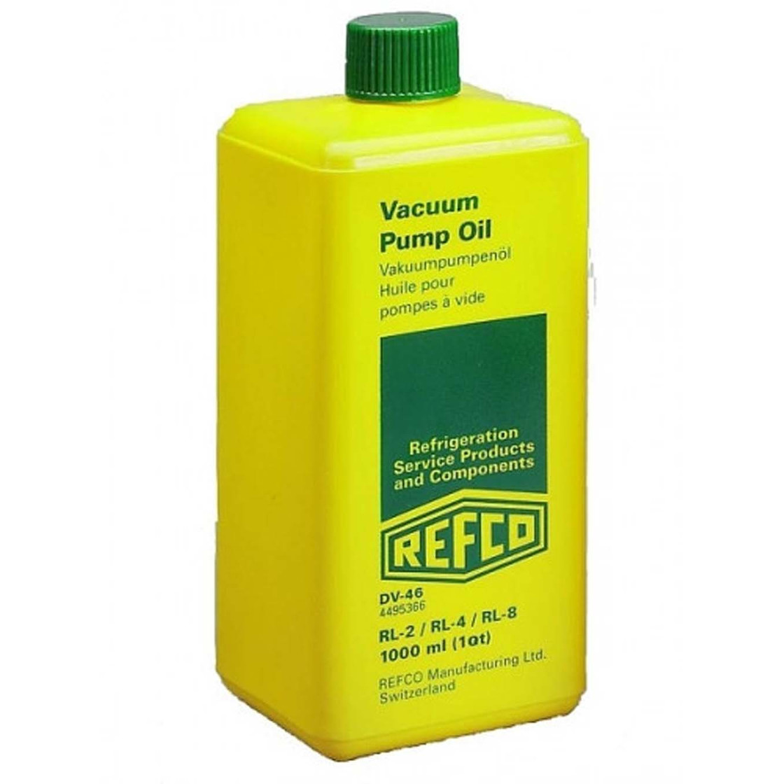 Olej do vákuovej pumpy DV-45 1/2 L Refco