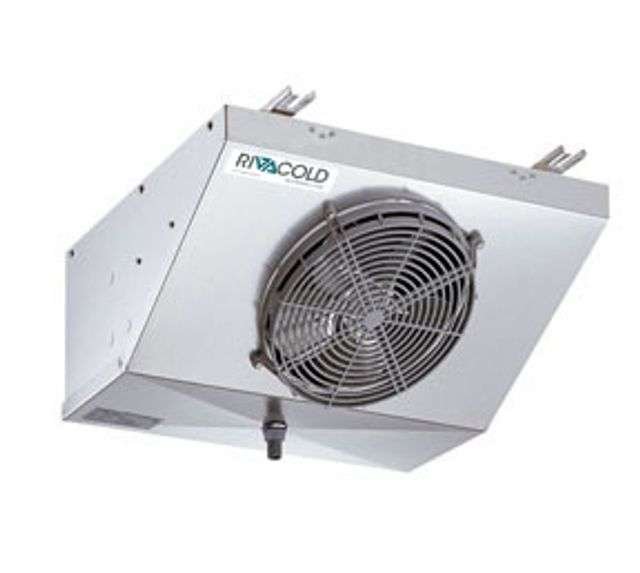 Vzduchový chladič uhlový s motormi ventilátora - tlak až 75 bar 1X250 CO2  RSIXB1250 Rivacold
