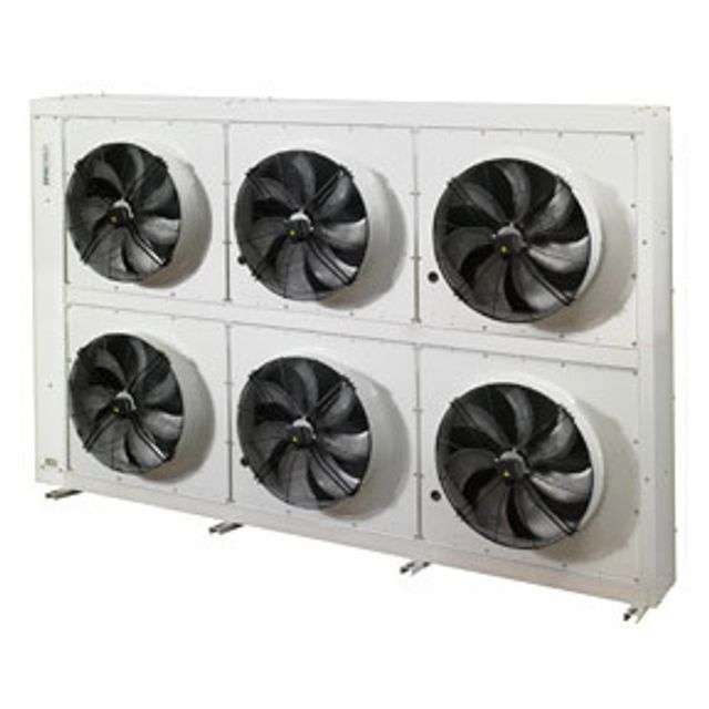 Vzduchový kondenzátor  6X800 R=2-PA=2,1 POLI6+6  RRC068002S Rivacold